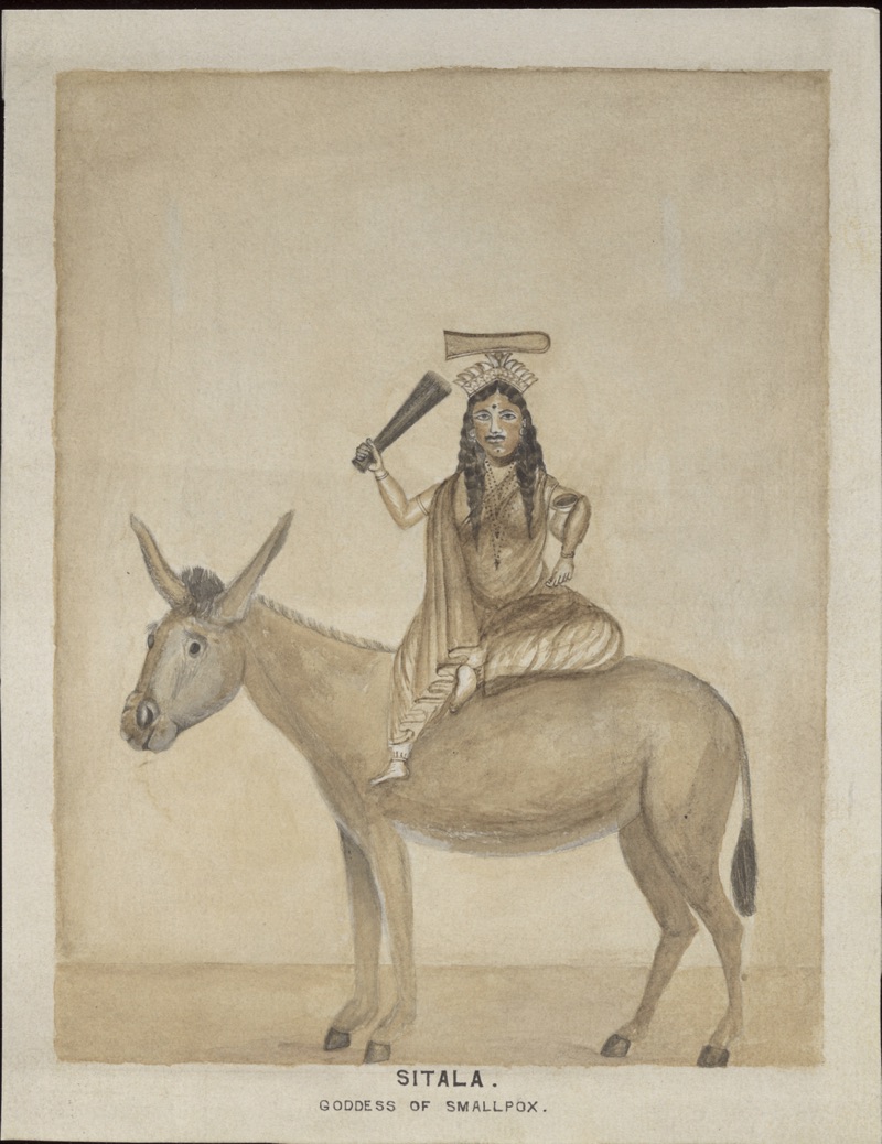 Sitala, goddess of smallpox