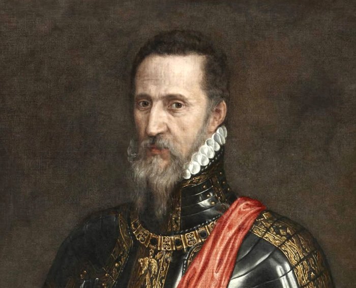 Portrait of the Duke of Alba.